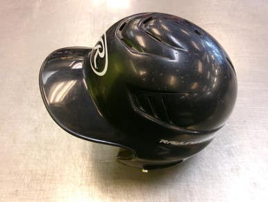 Used Rawlings Coolfo Batting Helmet W Mask Navy Blue Sm 11339-s000201979