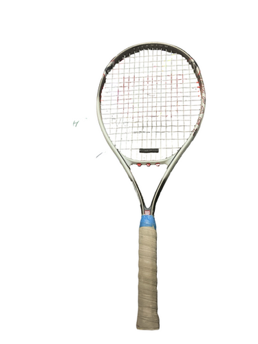 Used Wilson Power Bridge Adult Tennis Racquet White 4 1 2" 11834-s000050516