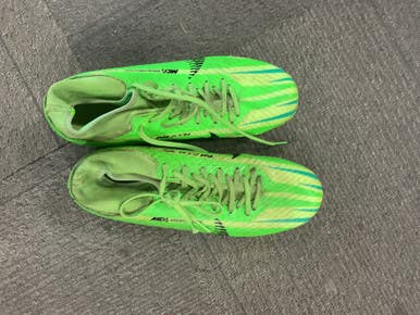 Used Nike Air Zoom Mercurial Soccer Cleats Green Senior 7.5 11614-s000236211