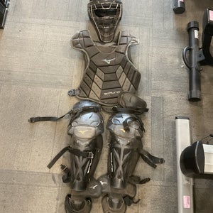 Used Mizuno Samurai Catcher Set Catchers Equipment Other Black 11614-s000236160
