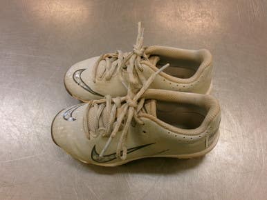 Used Nike Softball Bb Sb Cleats White Youth 12.0 11339-s000202015
