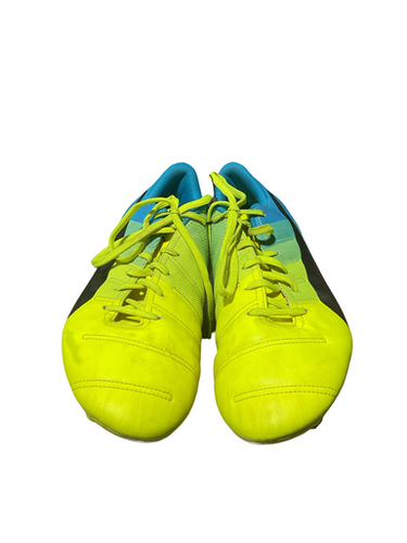 Used Puma Soccer Cleats Yellow Senior 13 11834-s000050773