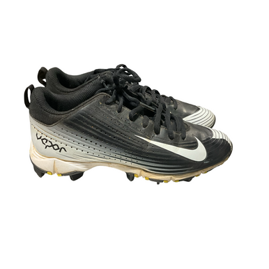 Used Nike Vapor Black White Bb Sb Cleats Black Junior 04 11834-s000050717