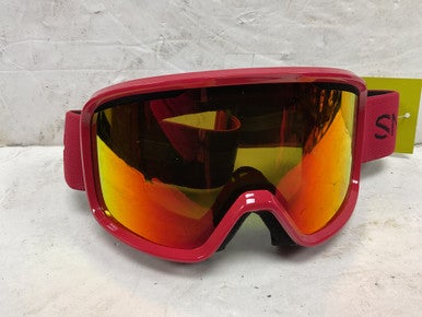 Used Smith Snow Goggles Adult Red 11855-s000203411