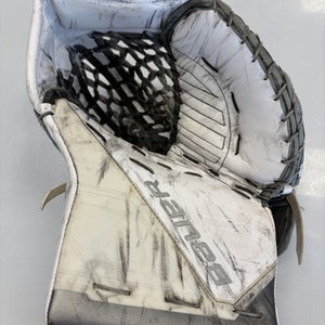 Used Bauer Mach Pro Senior Goalie Catcher White 11860-s000308838