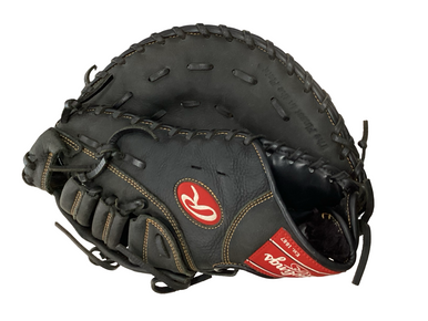 Used Rawlings Renegade Bb Sb First Base Rh Throw Black 12 1 2" 11613-s000182298