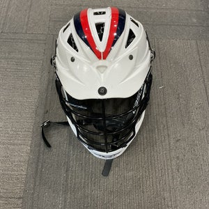 Used Stx Cpx-r Lacrosse Helmet White Md 11614-s000236522