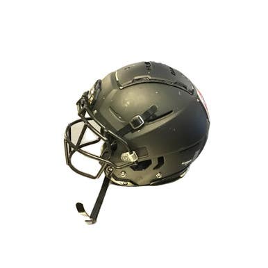 Used Schutt Youth F7 Lx1 Fb Helmet Black Lg 11730-s000071446