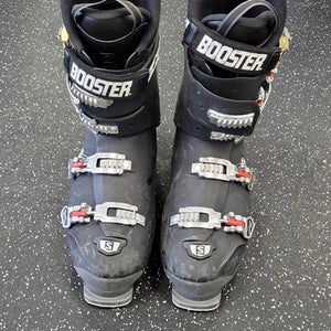 Used Salomon Booster Mens Dh Ski Boot Black 325 Mp - M14.5 11849-s000039732