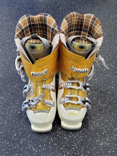 Used Dalbello Electra 8 Womens Dh Ski Boot Tan 285 Mp - M10.5 - W11.5 11849-s000039731