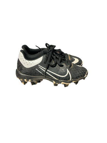 Used Nike Diamond Softball Bb Sb Cleats Black Junior 02 11834-s000050967