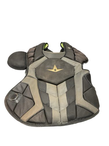 Used All Star Catcher Chest Gaurd Catchers Chest Protector Black Junior 11834-s000050957