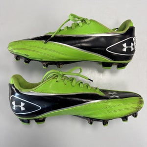 Used Under Armour Adult Fb Cleats Green Senior 11 11860-c000309038