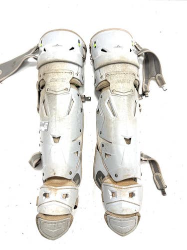 Used All-star Mvp Pro Catchers Leg Guards Grey Adult 11860-s000309104