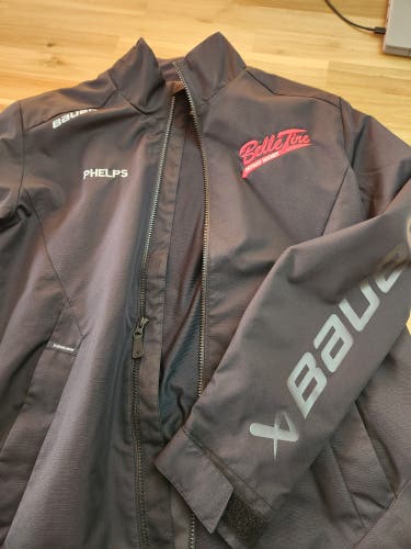 Black Men's Small Bauer Jacket and Pants(New)