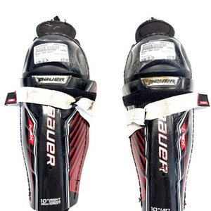 Used Bauer Nsx Shin Youth Shin Guards Black 10" 11860-s000309184