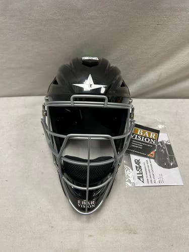 Used All-star Catchers Helmet Catchers Helmet W Mask Black One Size 11490-s000273294