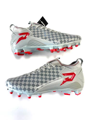 Used Adult FB Cleats Grey Senior 11.5 11860-S000311379