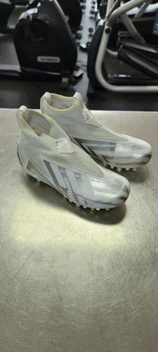Used Adidas Soccer Cleats White Junior 02 11497-s000157943