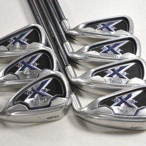 Callaway X-20 3-9 Iron Set (NO PW) Regular Flex 75g Right Graphite #219037