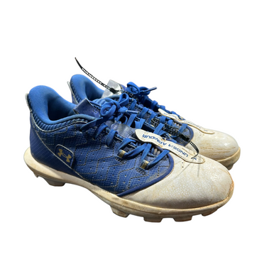 Used Under Armour Bb Sb Cleats Navy Blue Junior 06 11375-s000377749
