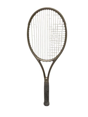 Used Wilson Profile Adult Tennis Racquet Grey 4 5 8" 11443-s000205662