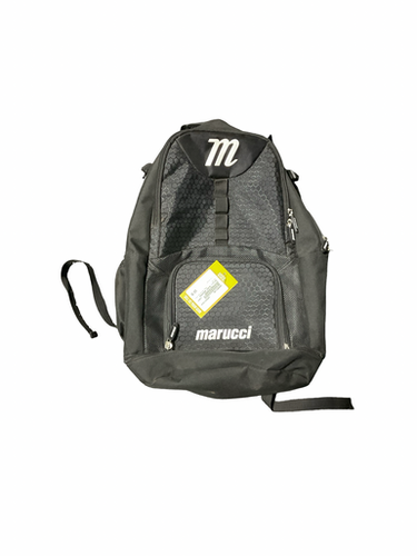 Used Marucci Black Backpack Bb Sb Player Backpack Black 11834-s000051198