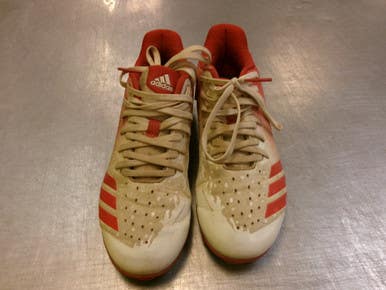 Used Adidas Cleats Bb Sb Cleats Red Junior 04 11339-s000202355