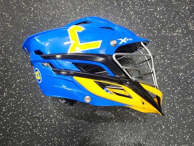 Used Cascade Xrs Loyola Lacrosse Helmet Royal Blue One Size 11849-s000040155