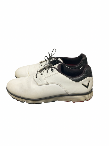 Used Callaway Mens Golf Shoes White Senior 11 11834-s000051520
