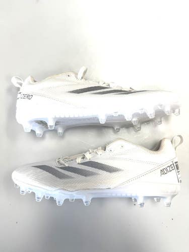Used Adidas Jr Fb Cleats White Junior 06 11860-s000309537
