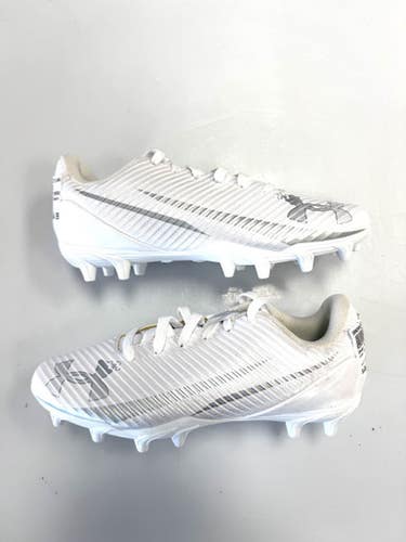 Used Under Armour Jr Fb Cleats White Junior 03 11860-s000309522