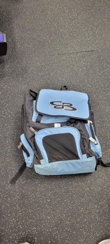 Used BoomBah LARGE BACKPACK BB/SB Player Backpack Royal Blue 11497-S000159207