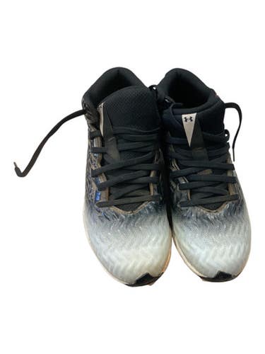 Used Under Armour Baseball Cleat Bb Sb Cleats Black Junior 04 11846-s000105039
