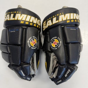 Used Salming Youth Gloves Black 11" 11860-s000309586
