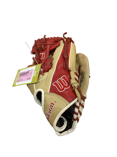 Used Wilson A500 BB/SB Glove RH Throw Brown 11" 11613-S000185225