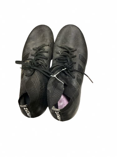 Used Adidas NEMISIS Soccer Cleats Black Senior 6.5 11613-S000185195