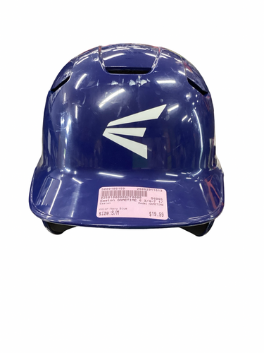 Used Easton GAMETIME Batting Helmet No Mask Navy Blue S/M 11613-S000185159