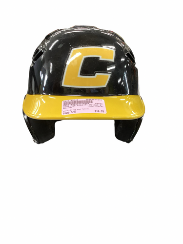 Used Rawlings R16J-R1 Batting Helmet No Mask Black And Yellow S/M 11613-S000185142