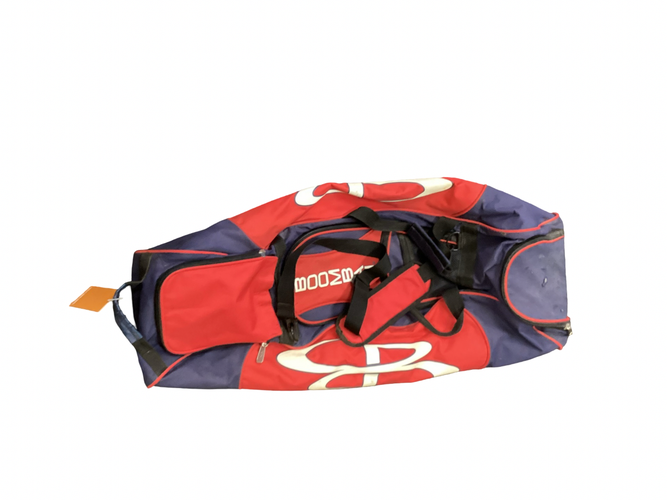 Used BoomBah BOOMBAG WHEELED BAG BB/SB Player Wheeled Bag Royal Blue And Red 11613-S000185139