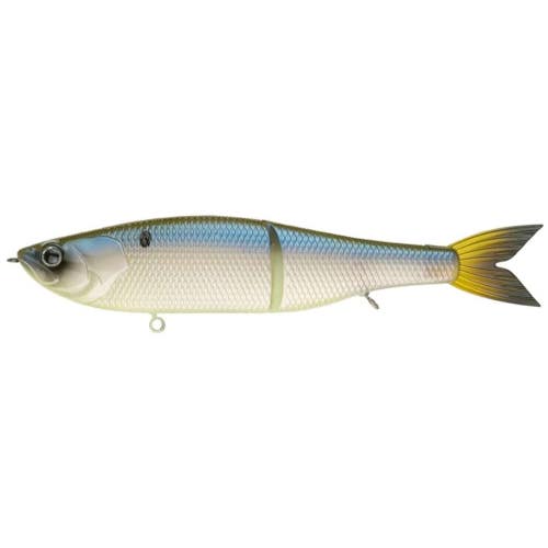 6th Sense Draw Suspending Slow Sink Swimbait 6.5" Ghost Glide Fishing UPS1174
