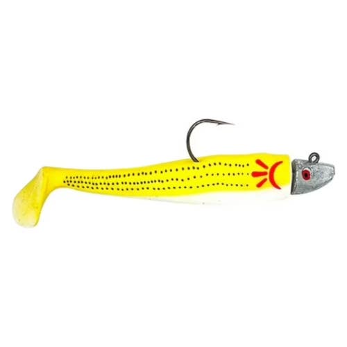 Al Gag's Lures Whip-It Fish Rigged 6" 1 Head/2 Tails Chicken Scratch UPS1180