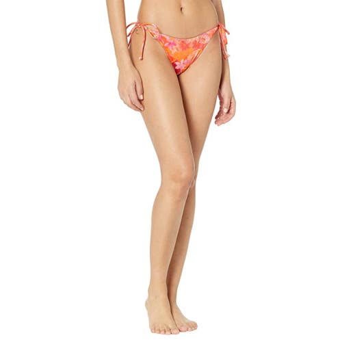 L*Space Eco Chic Econyl Lennox Bikini Bottom Women's Large Multi Floral UPS976