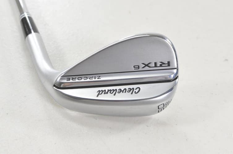 Cleveland RTX-6 Zipcore Tour Satin 50*-10 Wedge Right DG Spinner Steel #221283