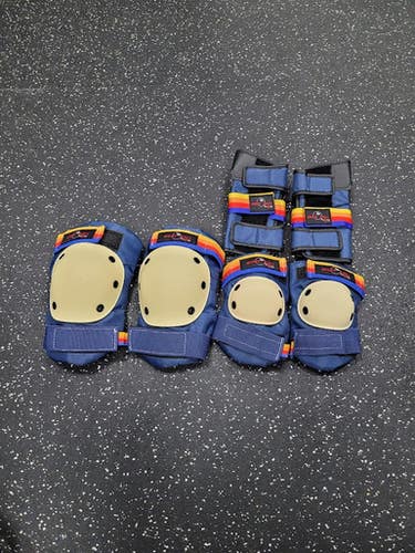 Used Eight Ball Protective Set Inline Protective Set Navy Blue Junior 11849-s000040262