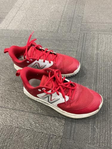 Used New Balance 3000 Turf Shoes Bb Sb Cleats Red Senior 8.5 11614-s000237187