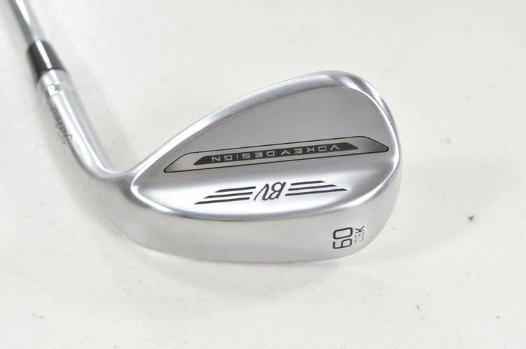 Titleist Vokey SM11 Tour Chrome 60*-06K Wedge Right BV Wedge Flex Steel # 221330