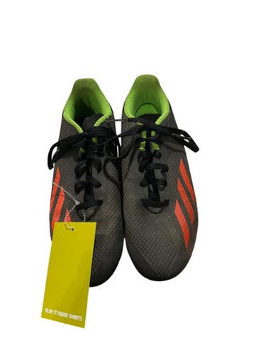 Used Adidas Soccer Cleats Grey Junior 05 11847-s000035734