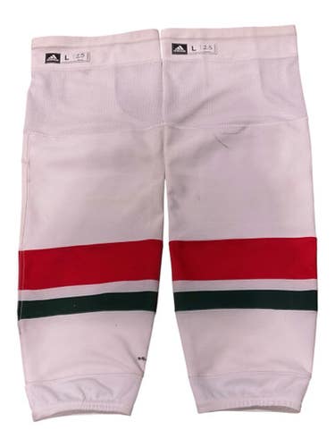 Used Adidas Hockey Sock White 28" 11847-s000035706