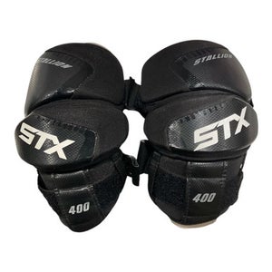 Used Stx Stallion 400 Lacrosse Arm Pads Guards Grey Sm 11847-s000035704